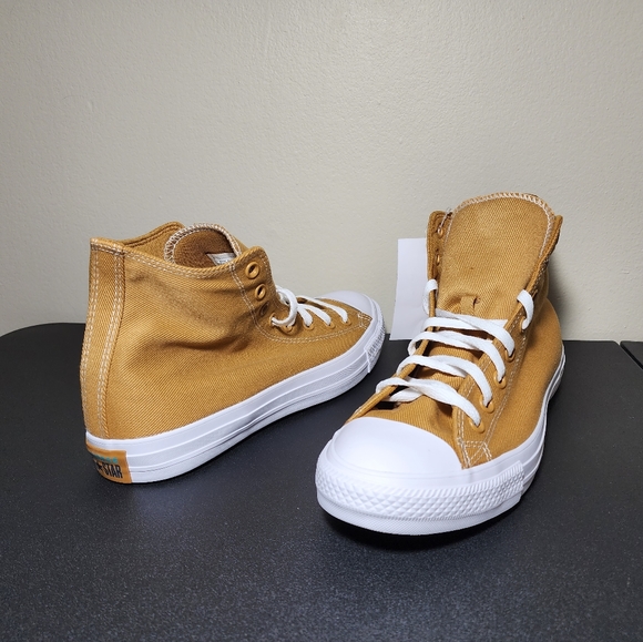 Converse Chuck Taylor All Star Hi Wheat Green Sneakers Mens Shoes Size 10 - Picture 3 of 11